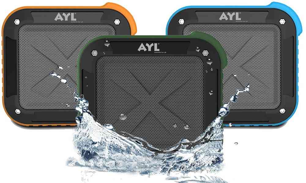 AYL Portable Outdoor and Shower Bluetooth Speaker Review