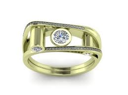Green Gold Ring