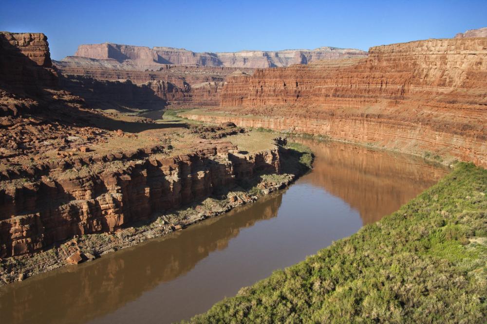 The Colorado River, Utah, USA