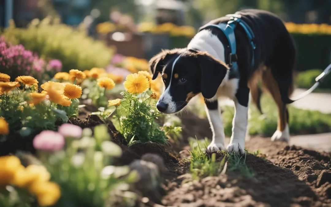 How to Keep Dogs Out of Flower Beds: Effective Strategies for Pet Owners