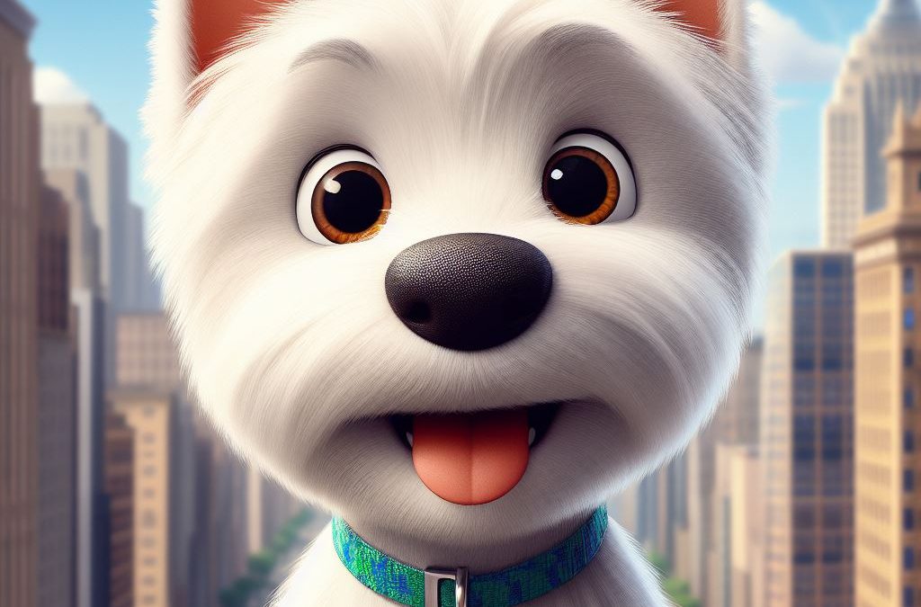 Use AI image generator to turn Your Dog into A Cartoon Character