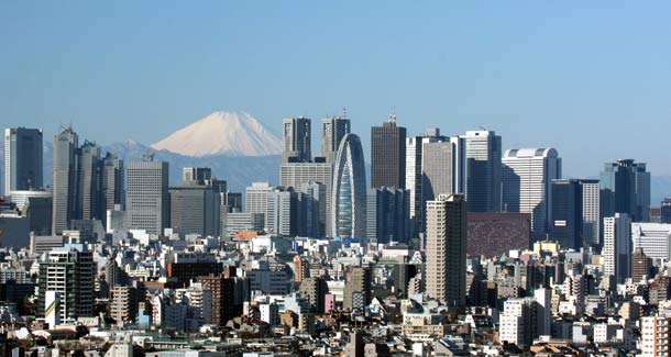Mount Fuji from Tokyo