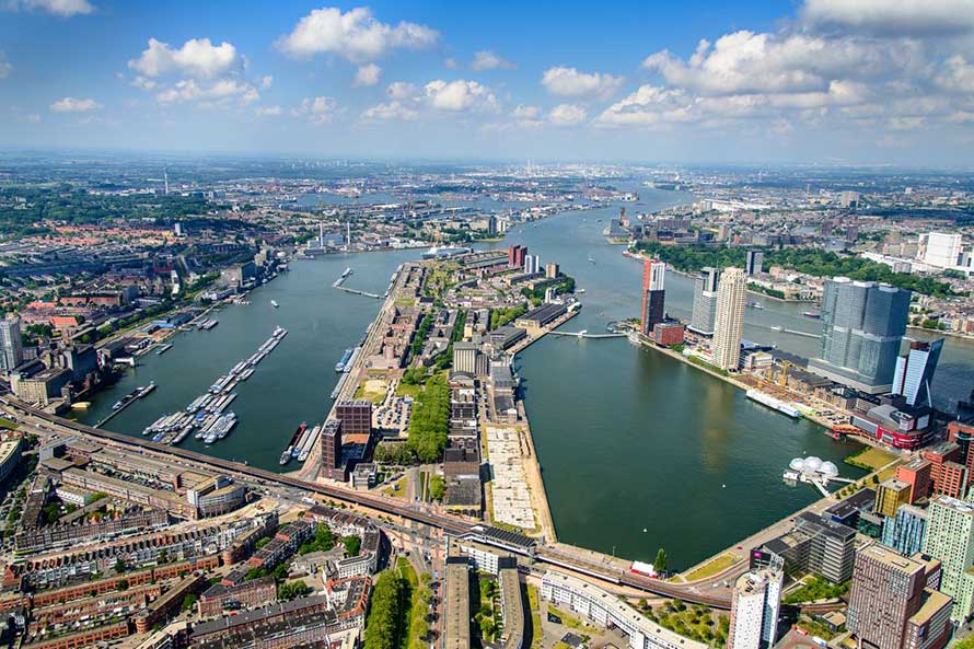 Netherlands Rotterdam Port